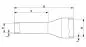 Preview: 100 pce. Wire end ferrule gray for 0,75mm²