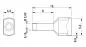 Preview: 100 pce. twin wire end ferrule red for 2x1mm²