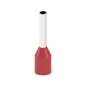 Preview: 100 pce. Wire end ferrule red for 1mm²