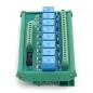 Preview: 8-Kanal Relaismodul 24V DC, Wechsler 10A bis 230V AC