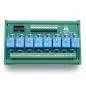 Preview: 8-Channel Relay Module, 24 V DC, Changeover Contact, 10 A up to 230 V AC