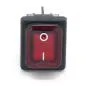 Preview: Rocker switch MOLVENO B448MASK-RT 250V/16A red illuminated