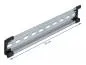 Preview: DIN rail 35 x 7.5 mm (25 cm) perforated steel