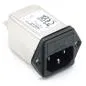 Preview: Netzfilter FN9260-10-06 mit Kaltgerätestecker und Sicherung 10A