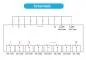 Preview: 8-Channel Relay Module, 24 V DC, Changeover Contact, 10 A up to 230 V AC