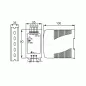 Preview: DIN rail power supply 24V 4.0A Meanwell MDR-100-24