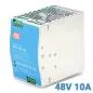 Preview: DIN rail power supply 48V 10A Meanwell NDR-480-48