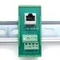 Preview: RJ45 adapter for DIN rail