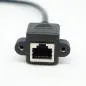 Preview: RJ45-Kabeldurchführung mit 20 cm Kabel
