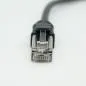 Preview: RJ45-Kabeldurchführung mit 20 cm Kabel