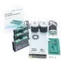 Preview: EstlCAM control with 3 stepper motors NEMA23 / 1,8Nm, 3 stepper motor drivers DM542EU and 48V power supply unit