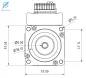 Preview: JMC Closed Loop Stepper Motor 2 Nm with Integrated Driver