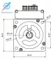 Preview: JMC Closed Loop stepper motor with integrated driver 9.5 Nm with brake