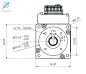 Preview: JMC Servomotor mit integriertem Treiber 400 Watt und Bremse Softwareversion 6
