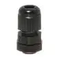 Preview: Cable gland M16x1.5 black with nut, Ø5-10mm