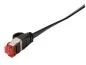 Preview: LOGILINK Patch Cable SlimLine CAT.6A U/FTP black 2.00 m