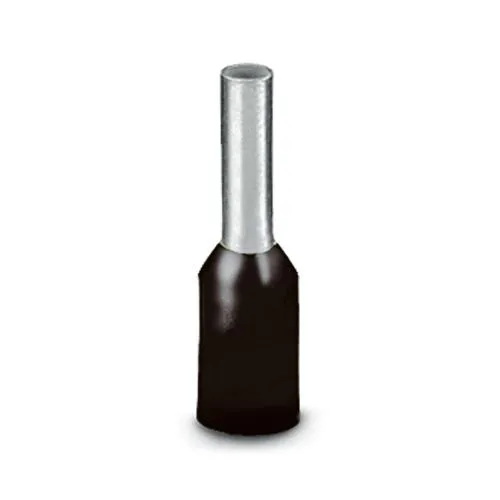 100 pce. Wire end ferrule black for 1,5mm²
