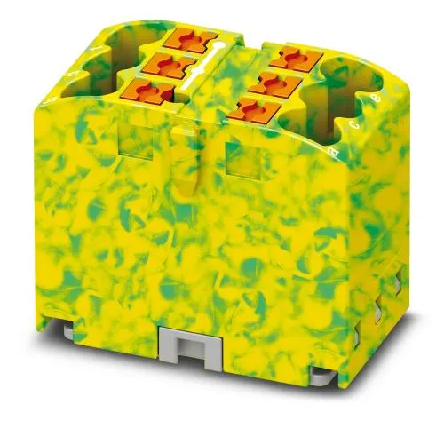 Distribution block Phoenix PTFIX 6X2,5 GNYE