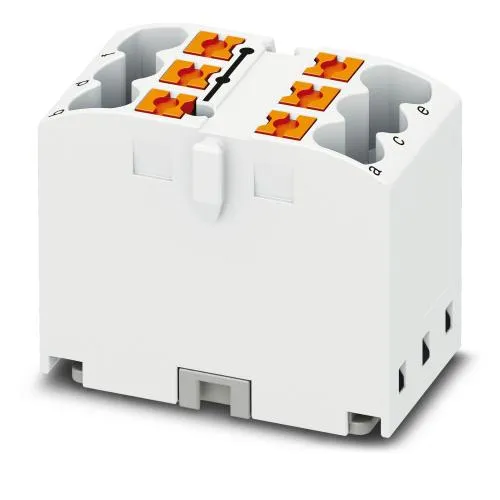 Distribution block Phoenix PTFIX 6X2,5 WH White