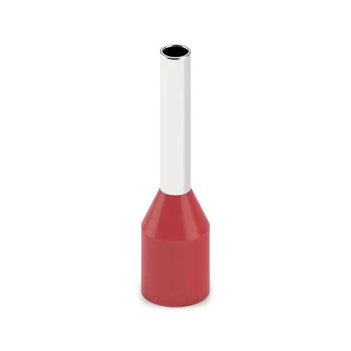 100 pce. Wire end ferrule red for 1mm²