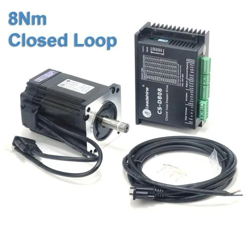 Driveset 1-axis with CS-D808 and 8Nm closed loop motor CS-M23480