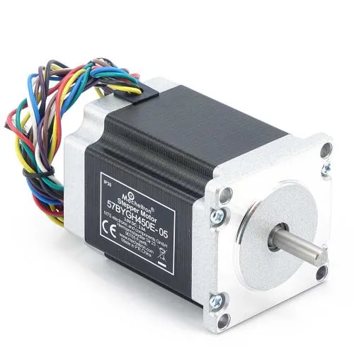 EstlCAM control with 3 stepper motors NEMA23 / 1,8Nm, 3 stepper motor drivers DM542EU and 48V power supply unit