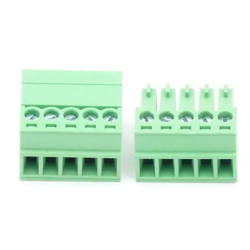 5-pole pluggable cable connectors