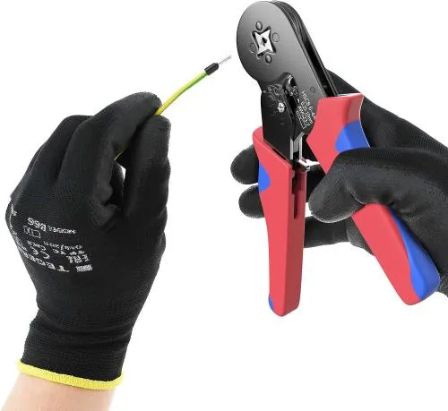 Crimping pliers for wire end ferrules 0.25mm² - 10mm²