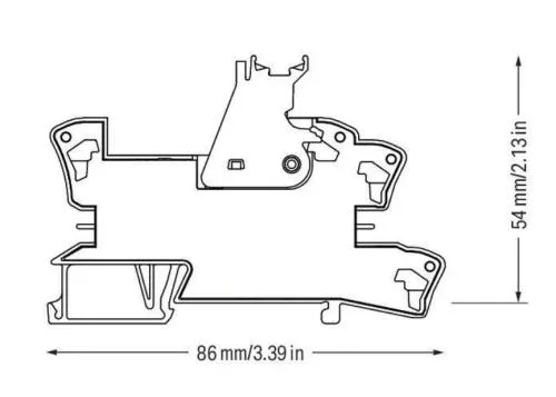 Koppelrelais 24V 2x230V/8A Wago 788-312