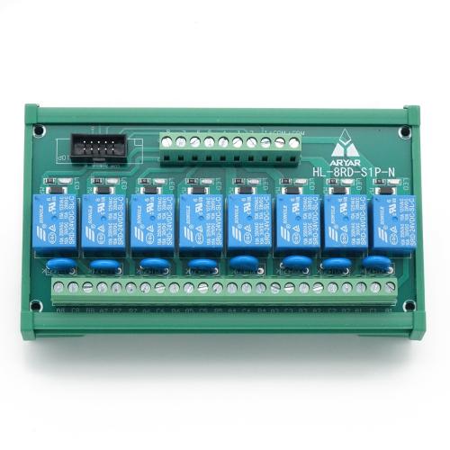 8-Kanal Relaismodul 24V DC, Wechsler 10A bis 230V AC