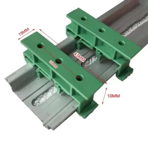 DIN rail holder for Estlcam terminal adapter