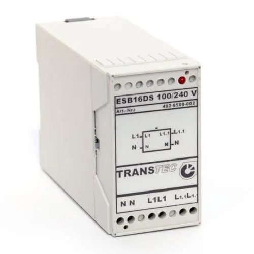 Inrush current limiter ESB-250/16TS for DIN rail