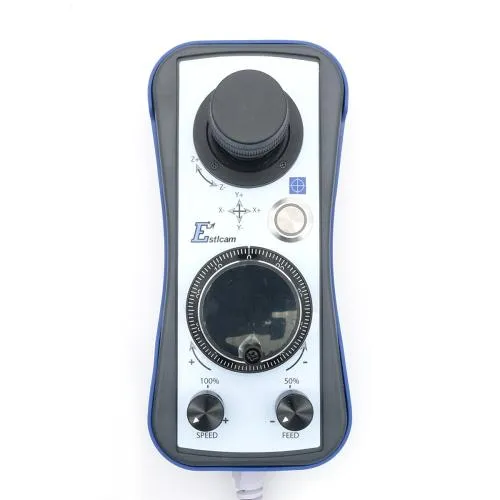 Estlcam Handrad mit 3m Kabel mit Joystick und Encoderrad