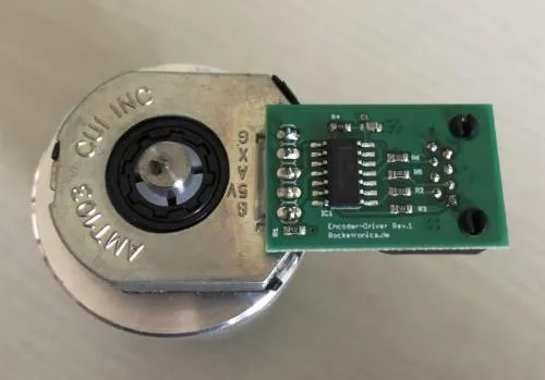 Differential line driver for encoder