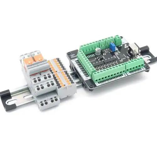 DIN rail holder for Estlcam terminal adapter