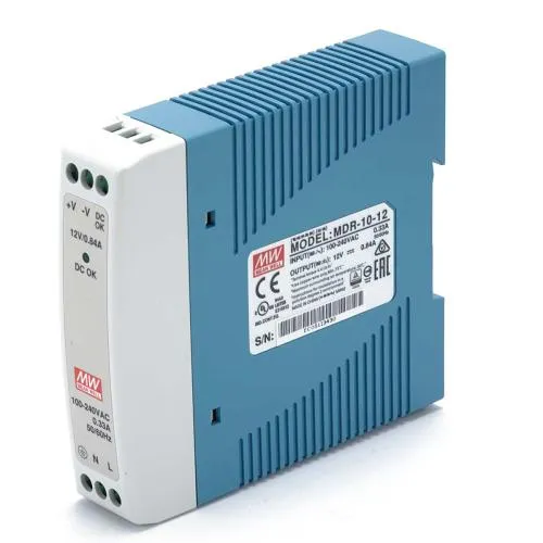 Hutschienen-Netzteil 12V 0,84A Meanwell MDR-10-12