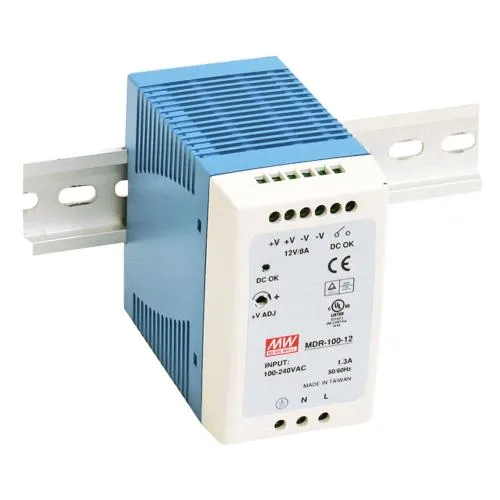 DIN rail power supply 24V 4.0A Meanwell MDR-100-24