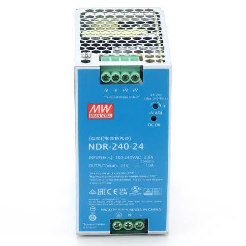 DIN rail power supply 24V 10A Meanwell NDR-240-24