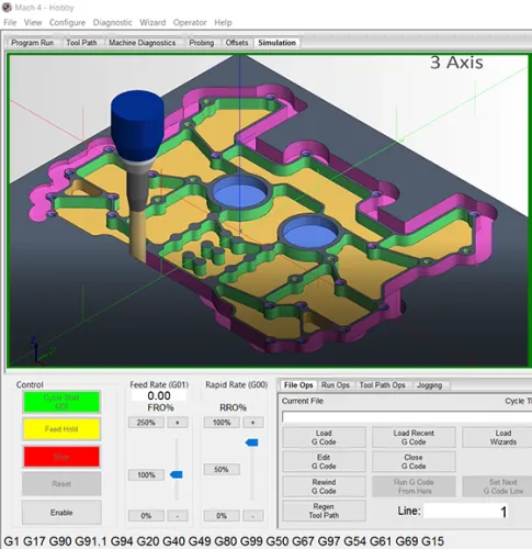 Mach 4 3D Cutting Simulator License