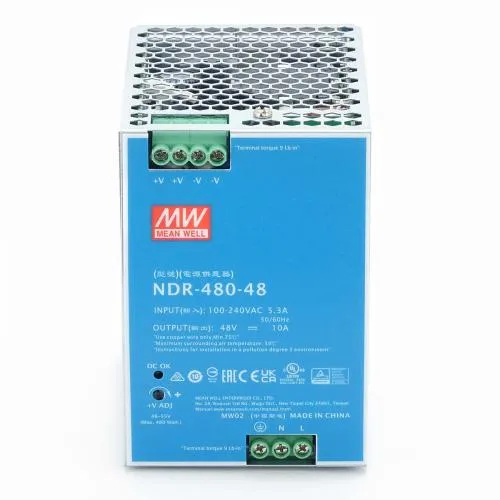 DIN rail power supply 48V 10A Meanwell NDR-480-48