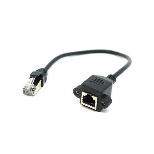 RJ45-Kabeldurchführung mit 20 cm Kabel