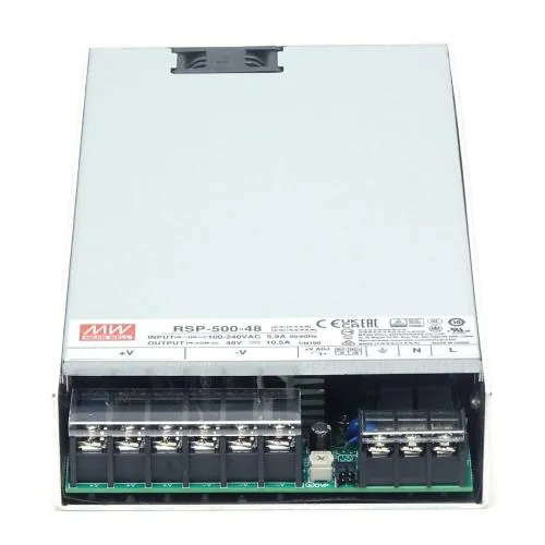Switching power supply 48V 10,5A 500W Meanwell RSP-500-48