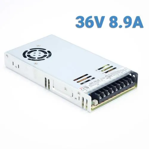 EstlCAM terminal adapter with 3x JMC closed loop motors NEMA23 / 2Nm and 36V power supply unit