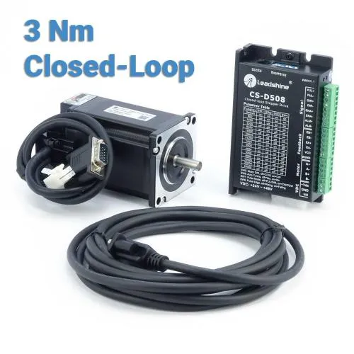 Driveset 1-axis with CS-D508 and 3 Nm closed loop motor CS-M22430