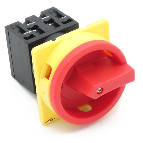 ARLI Main Switch 16A 4-Pole for Front Panel Mounting