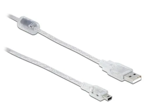 USB-Kabel 2,0m Stecker A auf Stecker Mini-B