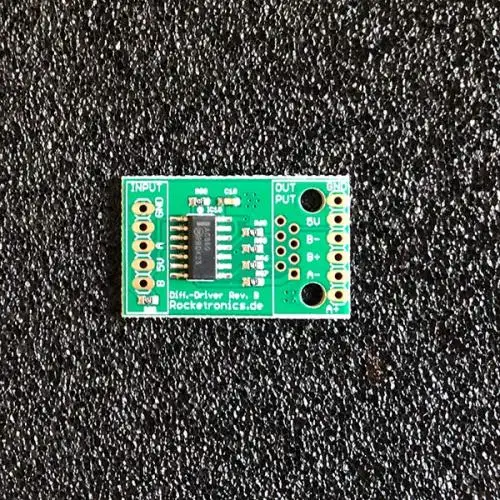 Differential line driver for encoder