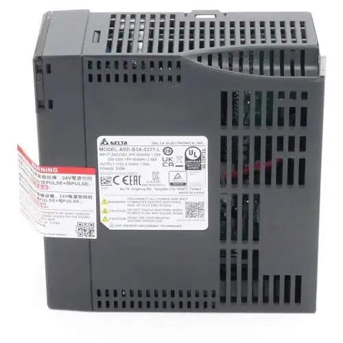 DELTA AC SERVO DRIVER ASD-B3A-0221-L 200 W 230 V