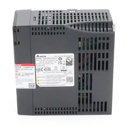 DELTA AC SERVO DRIVER ASD-B3A-0421-E ETHERCAT 400 W 230 V
