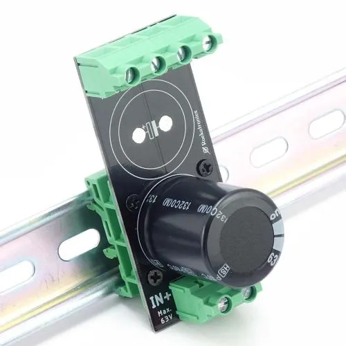 Charging capacitor 4700uF / 63 V for DIN rail
